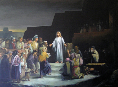 Cristo en America by Jorge Cocco