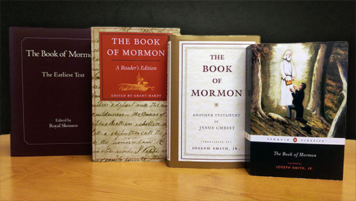  The Book of Mormon has been published by various respectable presses, including Yale, Chicago, Doubleday, and Penguin. Image by Book of Mormon Central.