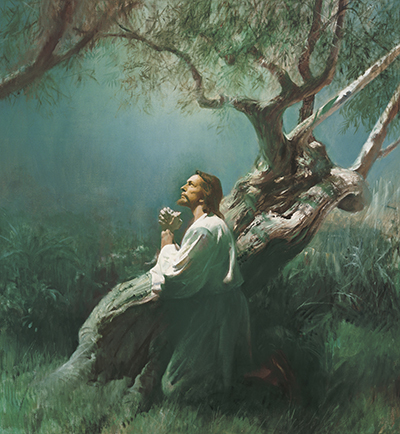 Jesus Praying in Gethsemane by Harry Anderson