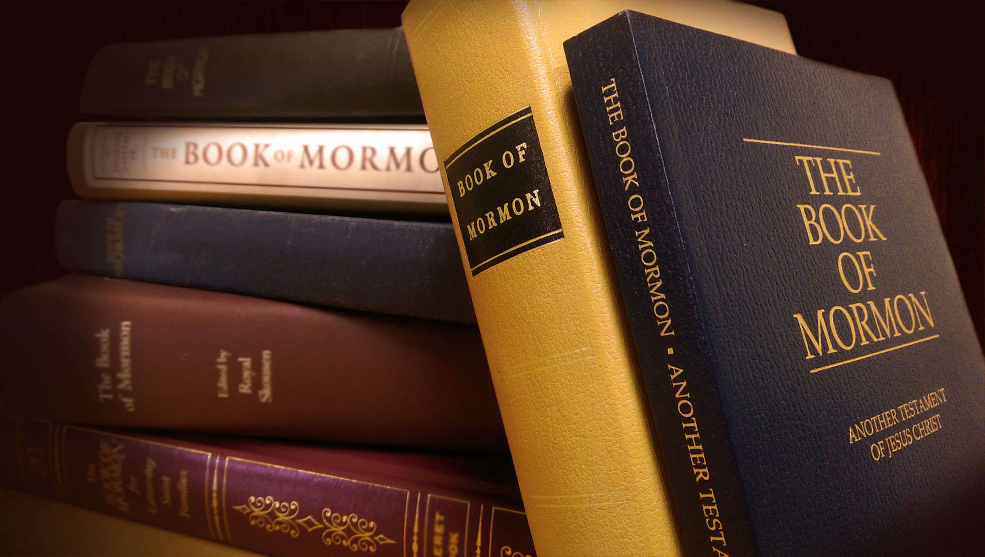 Copies of the Book of Mormon. Image by Book of Mormon Central